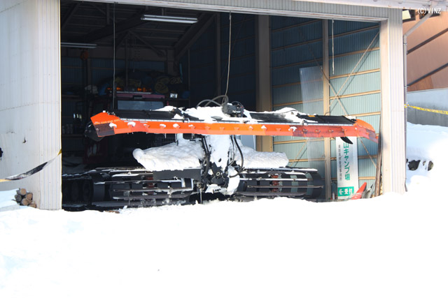 雪上車 スキー場ゲレンデ整備圧雪車 岐阜県 飛騨高山スキー場